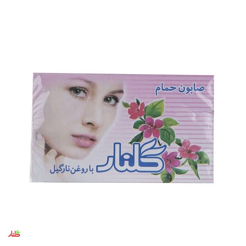 صابون گلنار مدل صورتی