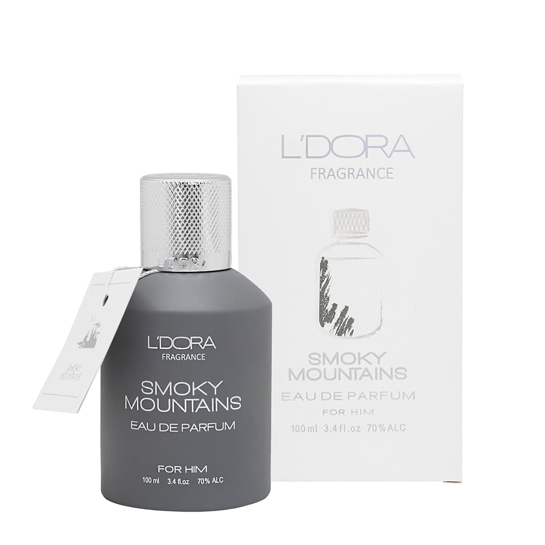 ادوپرفیوم مردانه مدل SMOKY MOUNTAINS لدورا فرگرنس 100 میلی‌لیتر