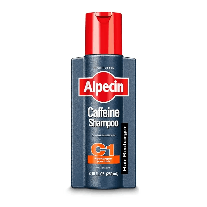 شامپو آلپسین ضد ریزش مو مدل Caffeine C1 حجم 250 میلی لیتر
