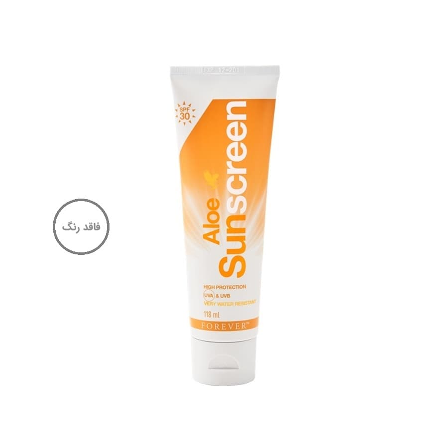 کرم ضدآفتاب فوراور فاقد رنگ و چربی SPF 30 مناسب انواع پوست 118 میلی لیتر