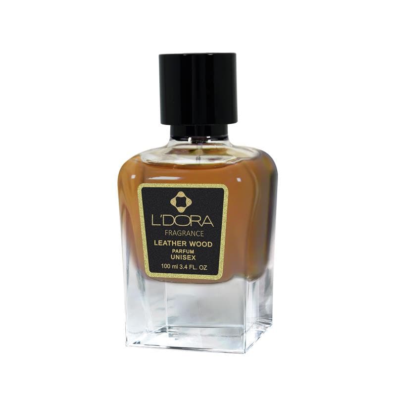 پرفیوم نیش لدورا فرگرنس مدل LEATHER WOOD حجم 100 میلیلیتر